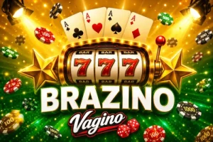 Tragamonedas Brazino con combinación 777 y fichas