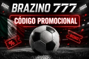 Balón de fútbol con código promocional de Brazino777
