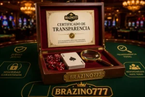 Certificado de transparencia de Brazino777