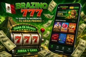 Tragamonedas 777 y app de Brazino 777 México